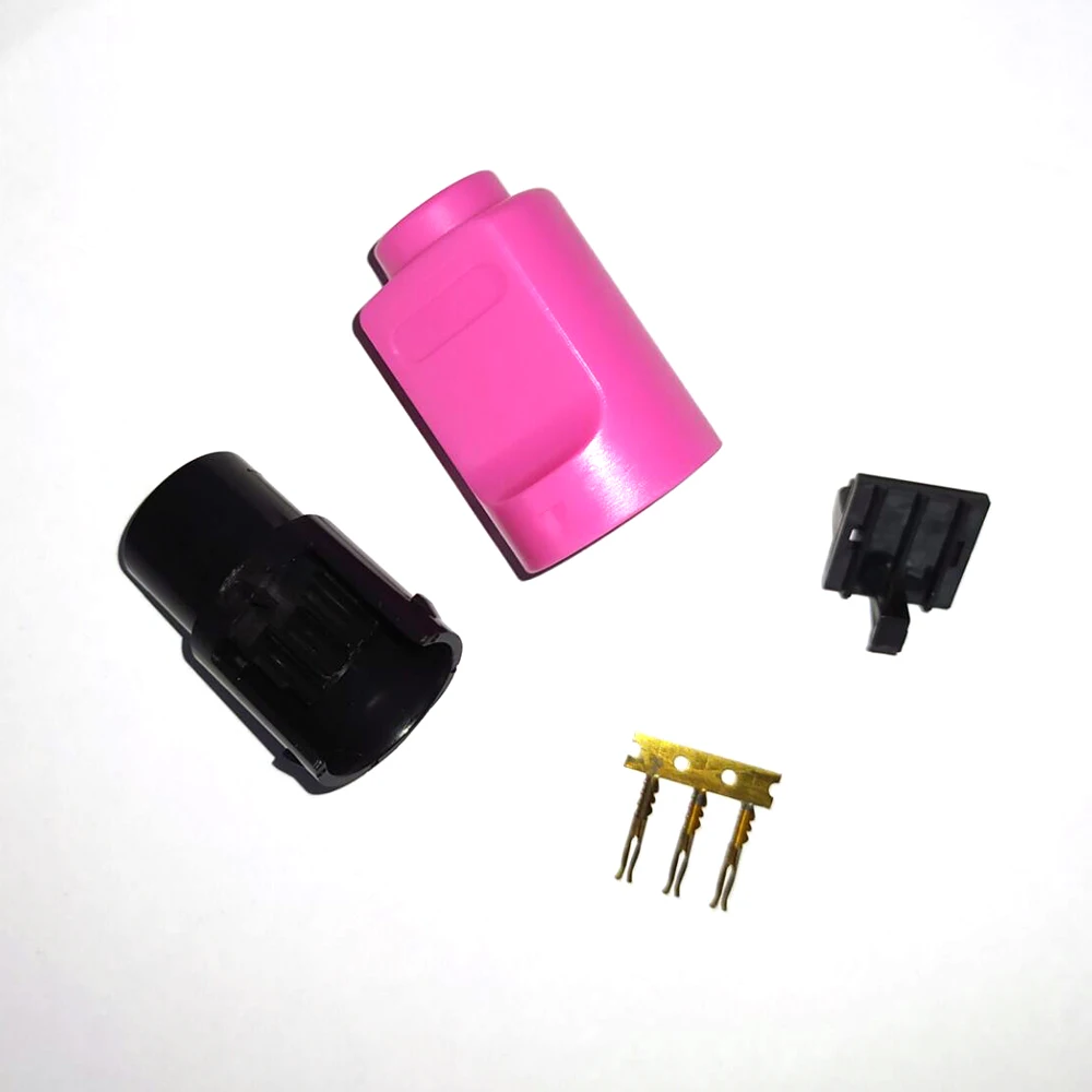 Reemplazo de conector macho de 3 pines, enchufe de controlador de juego para controlador con cable N64, colorido - imagen 5