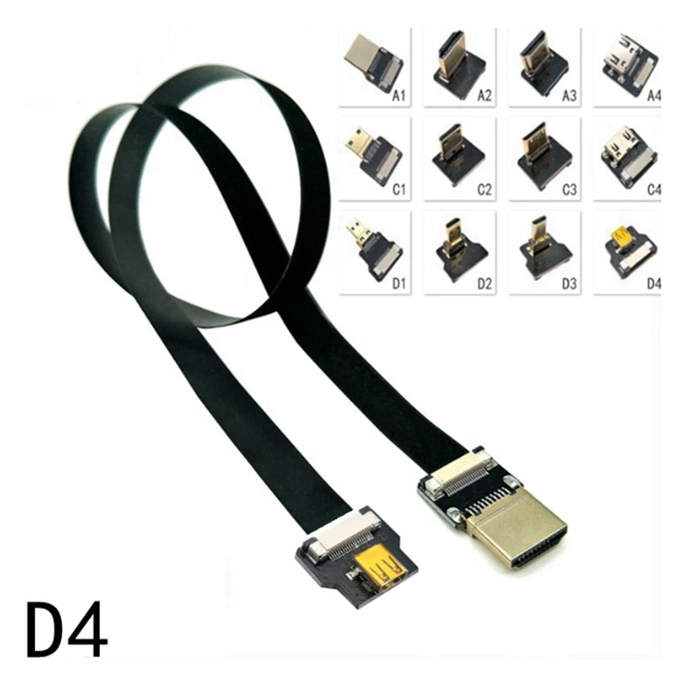 Adaptador Micro HD-kompatibel zu micro HD-kabel Weibliche 3D Verlängerung adaptador 1080P Konverterislav Telefon Tablet HDTV Kame - imagen 2