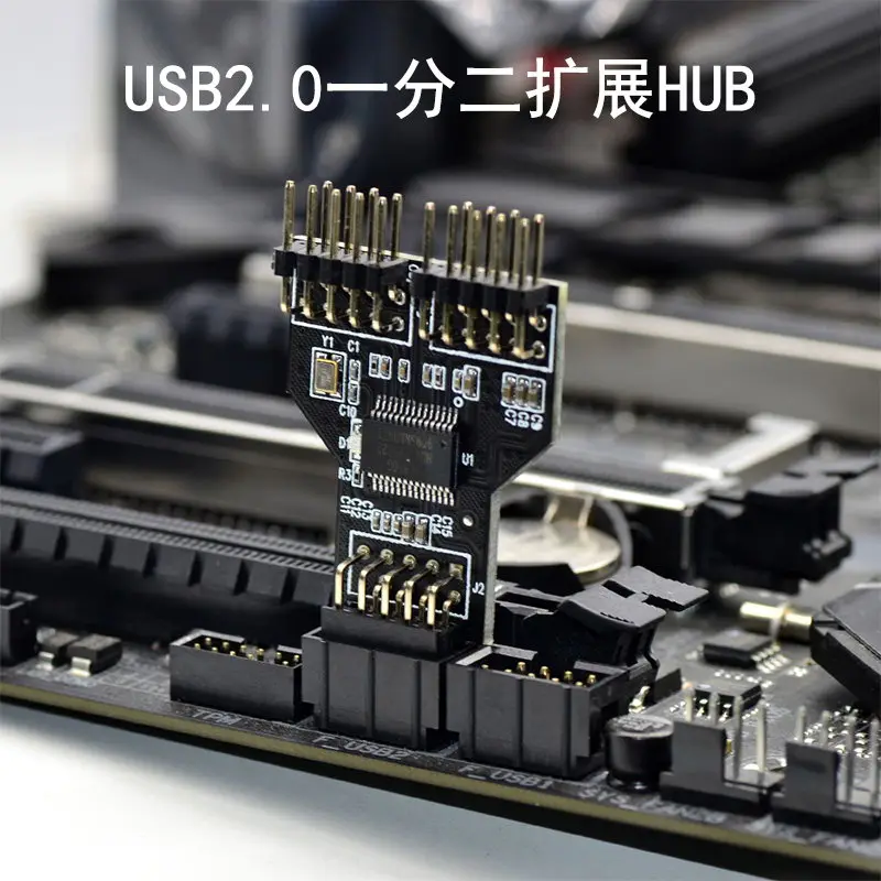 Divisor USB 9 Pines Header para RGB y Bluetooth - imagen 3