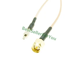 Conector TS9 hembra a SMA macho RG316 - Cable cola de cerdo coaxial