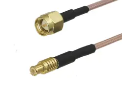 Cable Pigtail SMA a MCX RG316 Coaxial RF para Antena
