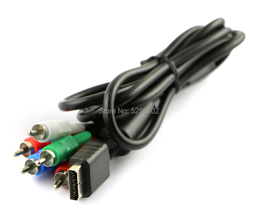 1 Uds. Alta calidad nuevo para Sony para Playstation PS2 para consola PS3 CableArrival Audio Video Cable AV Cable a 3 cables de TV RCA - imagen 5