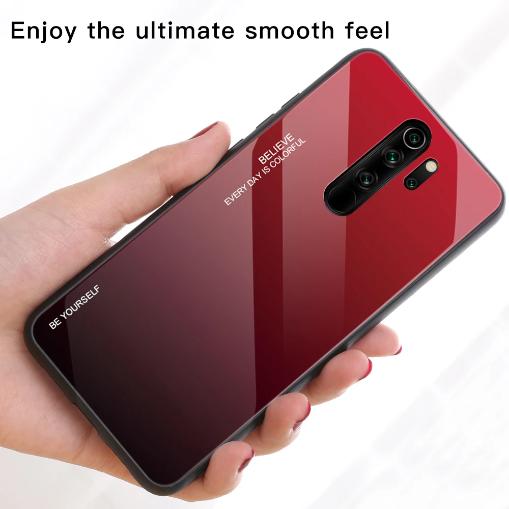 Funda de teléfono degradada para Xiaomi Redmi Note 8 9 Pro, funda para Xiaomi Redmi note 11 12 Pro Plus 10 Note9 Pro Max - imagen 5