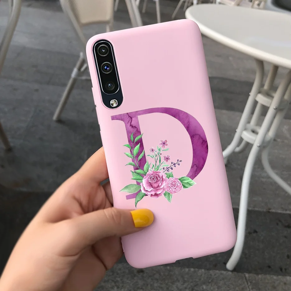 Para Samsung Galaxy A30s A50s funda de silicona suave lindas letras contraportada para Samsung A30 A50 s A 30 50 s fundas de teléfono Coque parachoques - imagen 4