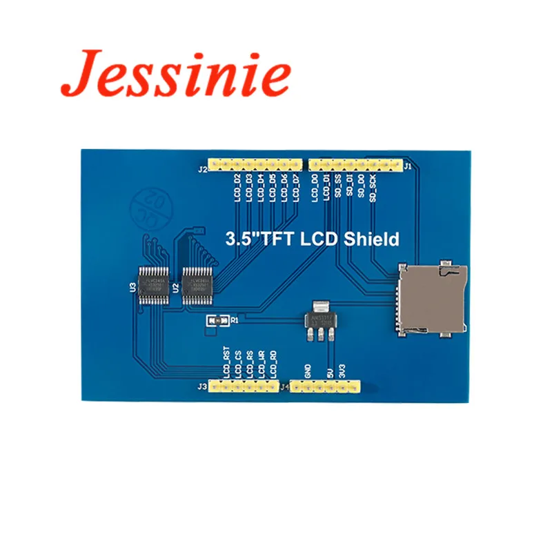 Pantalla TFT LCD de 3,5 pulgadas, módulo de pantalla a Color HD, controlador LI9486 para placa Arduino MEGA2560 con/sin Panel táctil, 480x320 - imagen 5