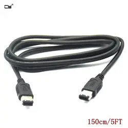 Cable FireWire 400 IEEE 1394 6 Pines 1,5m Negro