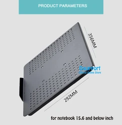 Soporte Portátil VESA Refrigerado para Monitor 10-15.6"