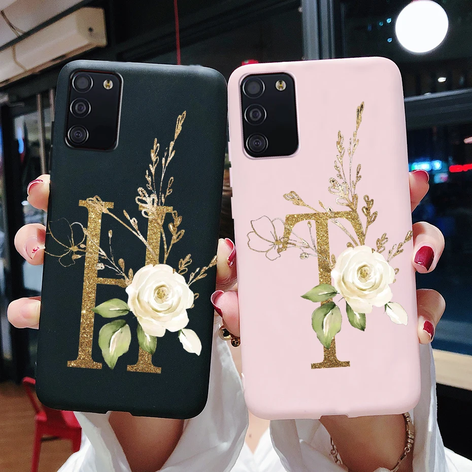 Para Samsung Galaxy A02S SM-A025F A 02S funda con letras bonitas funda trasera suave de silicona para Samsung A02 A02S M02S fundas de teléfono parachoques