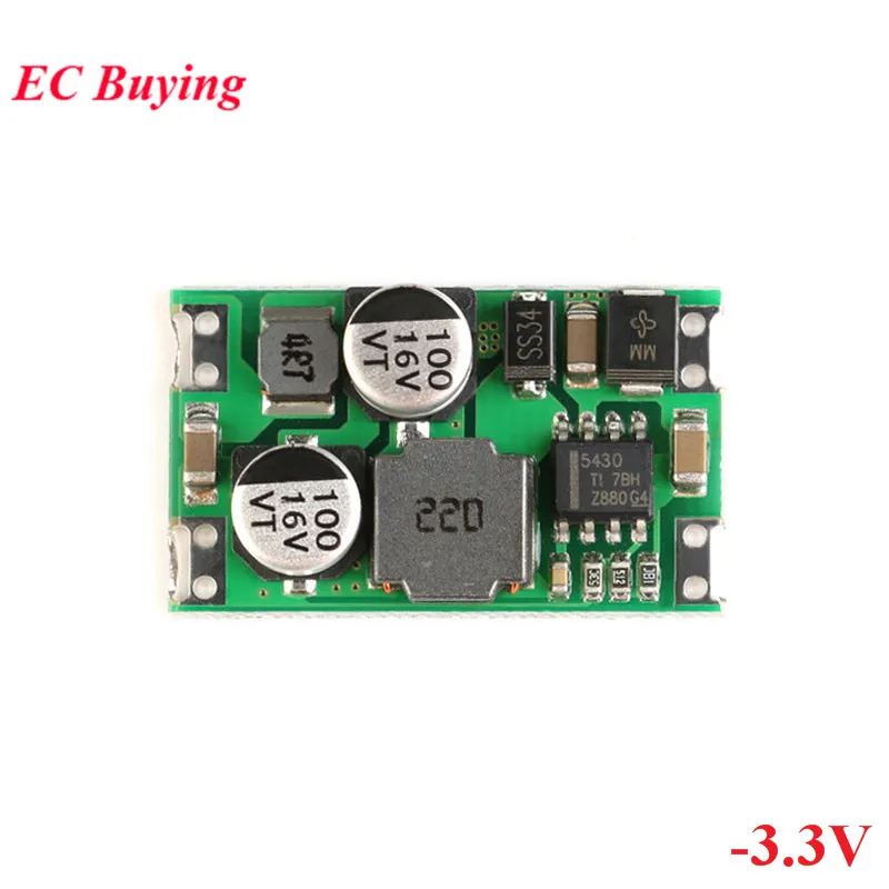 10 uds/1 unidad DC-DC módulo de fuente de alimentación de voltaje negativo placa convertidora salida de voltaje inverso-3,3 V/-5V/-9V/-12V entrada de 5,5-36V - imagen 2