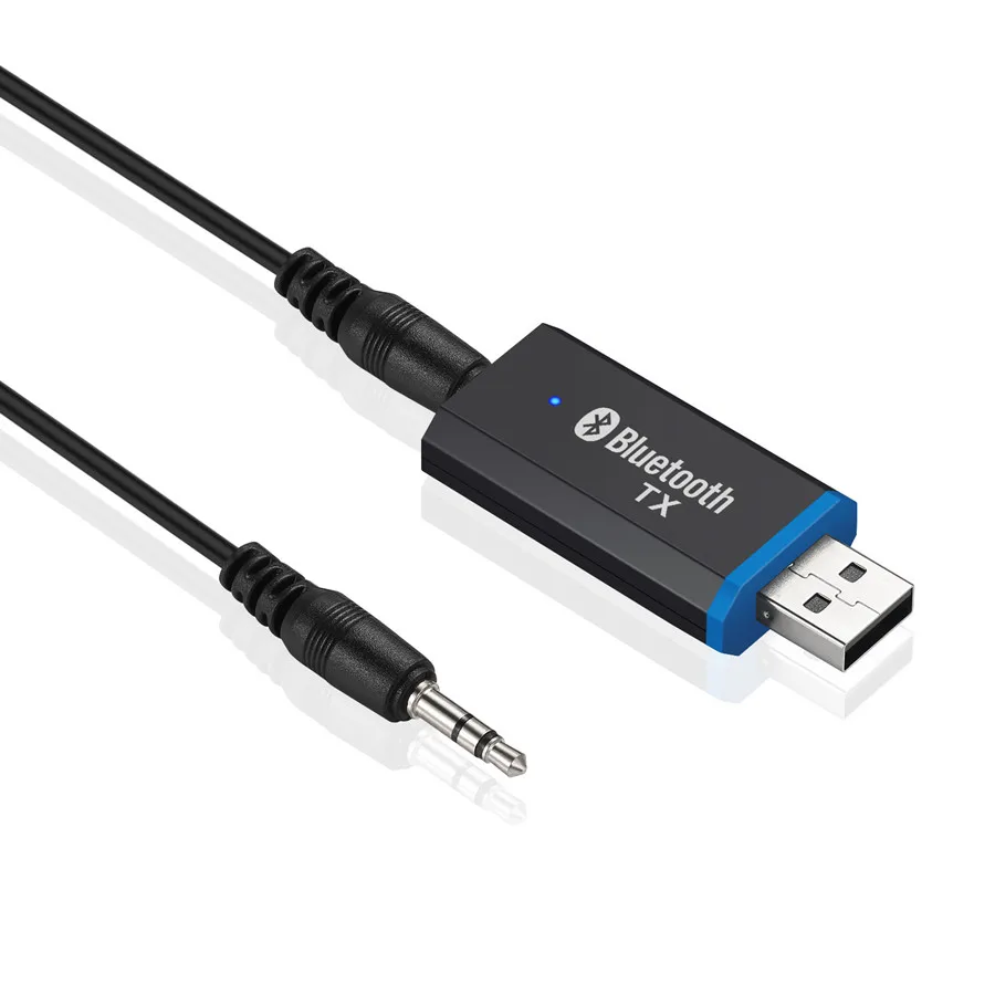 Transmisor Bluetooth 5,0 + adaptador de Audio EDR para TV, PC, auriculares, conector de 3,5 MM, AUX, USB, estéreo, música, adaptador inalámbrico, Plug & Play - imagen 4