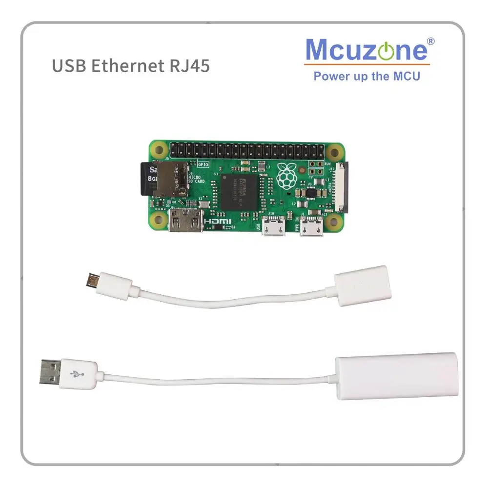 USB Ethernet RJ45 para Raspberry Pi zero W, Plug and play - imagen 2