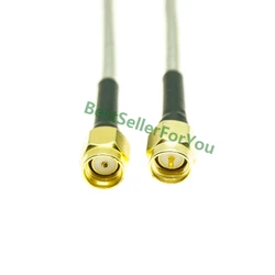 Cable Coaxial RG402 Semi-rígido RP-SMA y SMA Macho