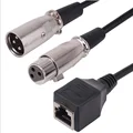 RJ45 F to XLR M F