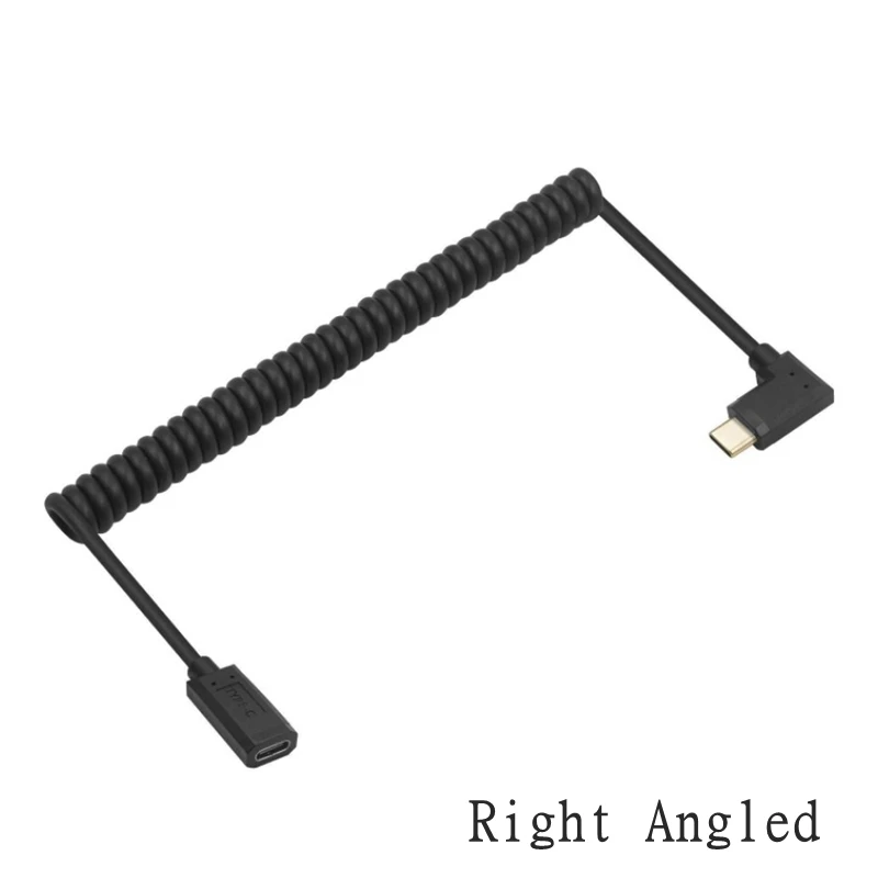 Cable extensor de Cable de carga de datos, Cable retráctil de 10Gbps Gen2 tipo C USB 3,1 macho a USB-C hembra, enchapado en oro - imagen 5