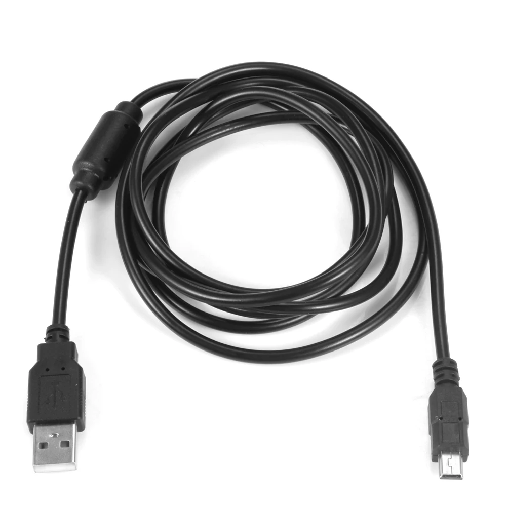 Cable de carga USB para Playstation 3, Cable de carga de 1,8 M para mandos de consola de juego inalámbrico Sony PS3, Línea alámbrica con anillo magnético - imagen 2