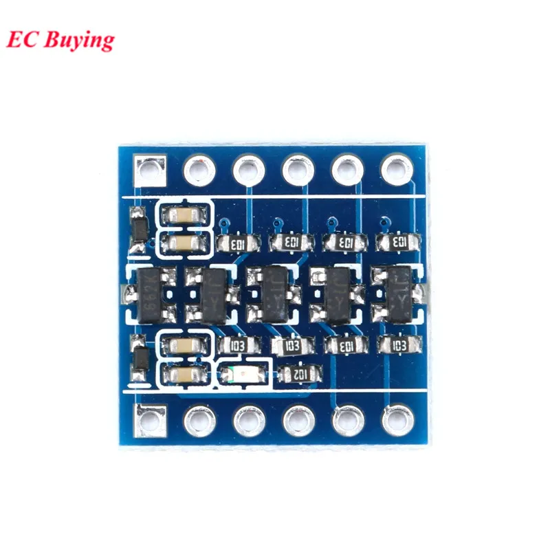 1-20 piezas 2 4 canales IIC I2C convertidor de nivel lógico 5V a 3,3 V módulo de placa de conversión bidireccional UART SPI TTL para Arduino - imagen 5