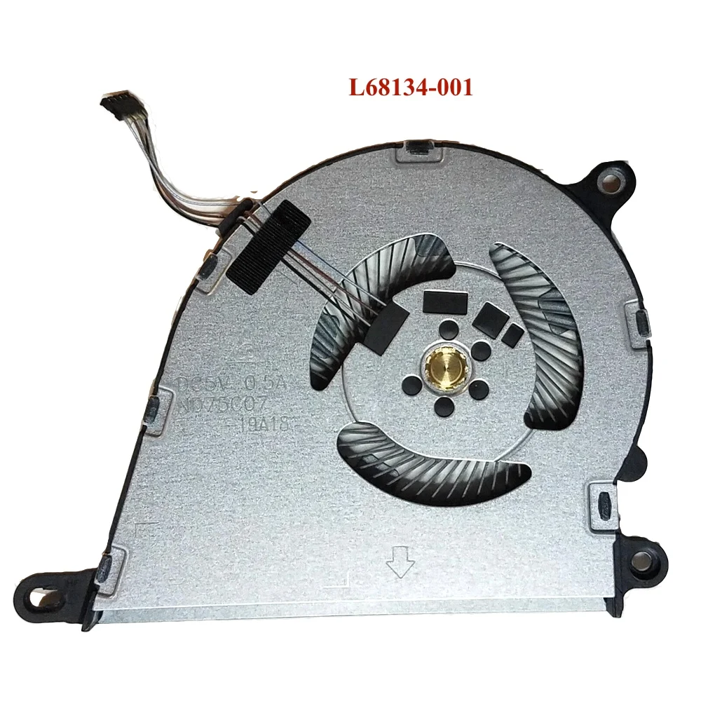 Ventilador de refrigeración de CPU L68134-001 para HP Pavilion 15-DY 14-DQ TPN-Q221 ND75C07-19A18 L68133 ND55C41-19A19 radiador enfriador de PC portátil - imagen 5