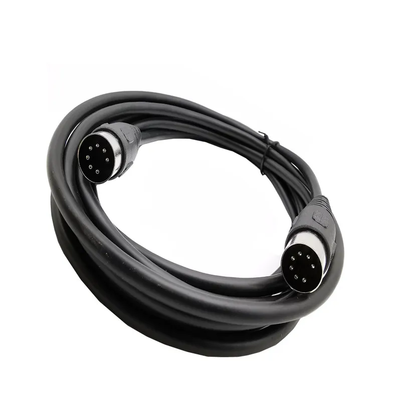 Cable Midi Din de 7 pines, Cable de interfaz de controlador macho a macho, 1M, 1,5 M, 3M - imagen 4