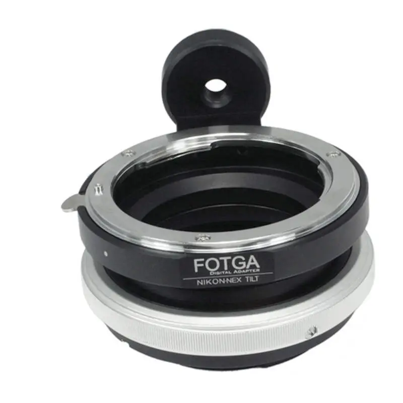 Fotga-anillo adaptador de cambio de inclinación para lente Nikon F a Sony E, montaje NEX-7 6 5 5R 3 A6000 A5000 A7RIII A7III NEX7