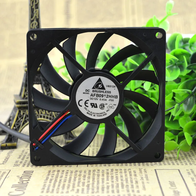 Delta 9015 9cm DC12V 0.45A -F00 AFB0912HHB ventilador de refrigeración - imagen 2