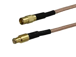 Conector MCX Macho-Hembra Pigtail Coaxial RF 10cm