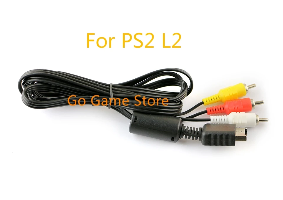 10 Uds Cable AV de Audio y vídeo a Cable RCA para PlayStation 2/3 PS2 PS3 TV Monitor consola sistema HDTV