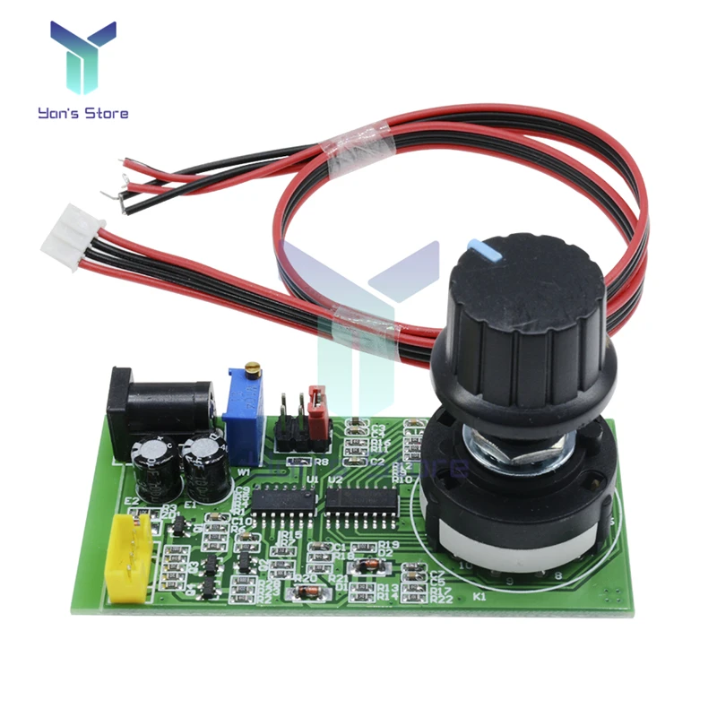 Módulo ajustable de frecuencia de 1Hz-100KHz, generador de señal de pulso de MC-11 DC 5-12V, PWM, módulo generador de onda cuadrada, regulador de Motor - imagen 2