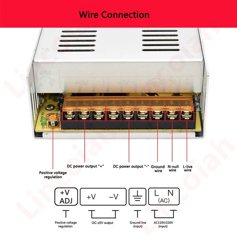 Fuente de alimentación conmutada AC-DC para LED y impresora 3D - imagen 5