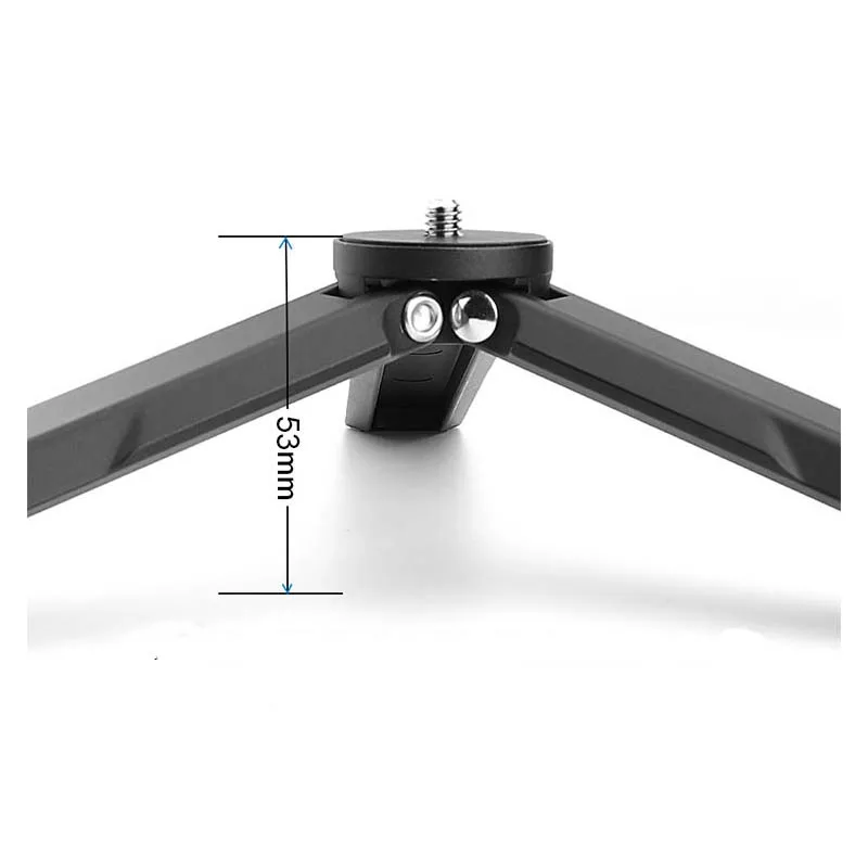 Trípode de aluminio 5 en 1 para Cámara de Acción, palo de Selfie, monopié con adaptador de Clip de teléfono para Gopro, DJI, Osmo - imagen 3