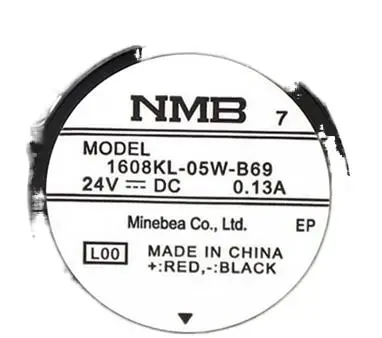 Ventilador de refrigeración 1608KL-05W-B69 L00 Fanuc 4020, ventilador Axial de servidor de 24V 0.13A, 40x40x20mm