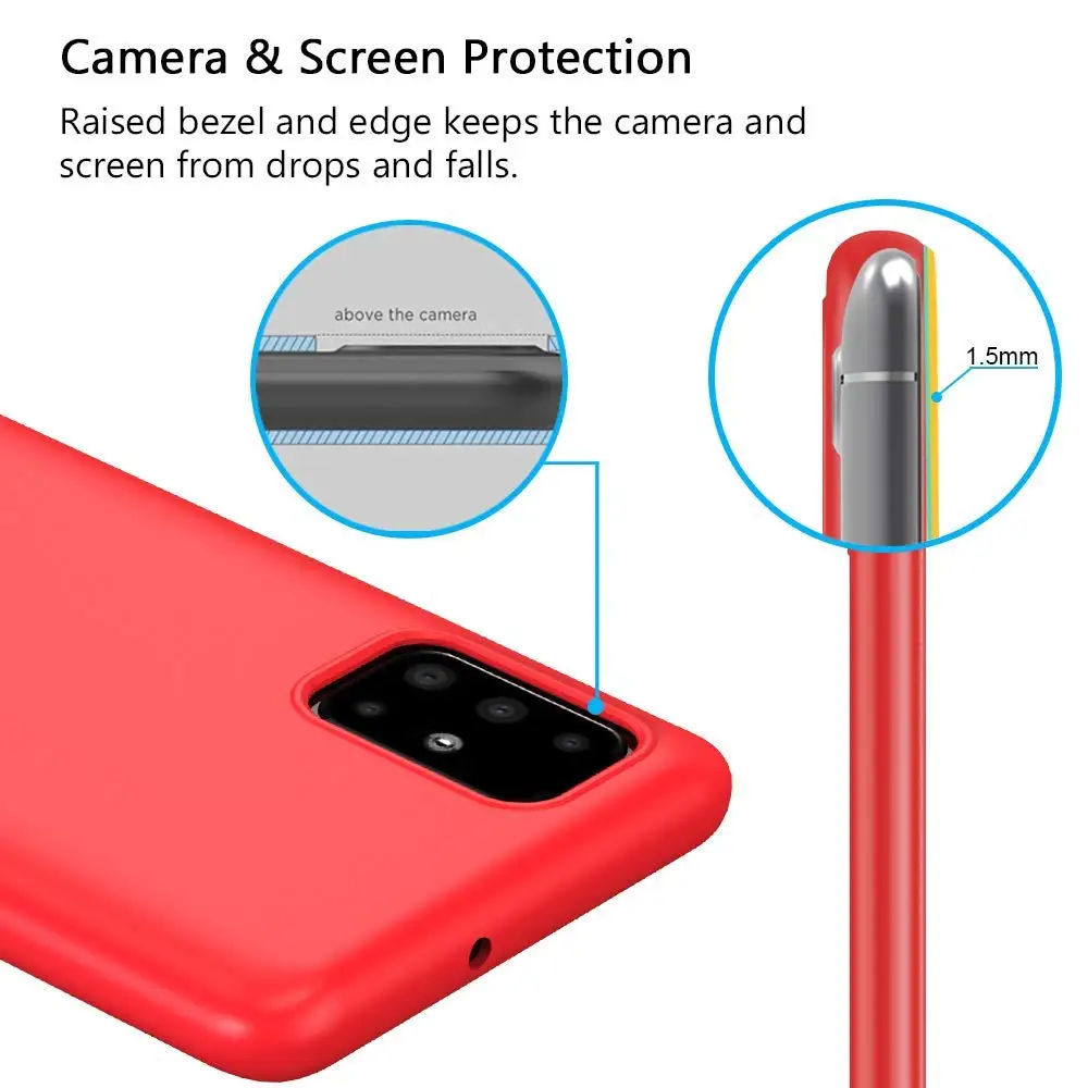 Funda de silicona para Samsung Galaxy M32, 4G, F62, M62 - imagen 3