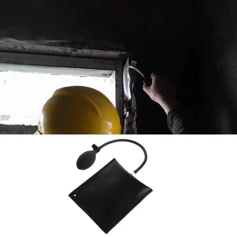 Bomba de reparación de Airbag de cuña de aire automática negra, herramienta de cuña, cerradura de ventana de puerta de coche abierta - imagen 5