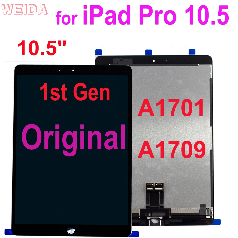 Pantalla LCD Original para iPad Pro 9,7, iPad Pro 10,5, 12,9, montaje de pantalla táctil, A1673, A1701, A1709, A2152, A1652, A1584 - imagen 3