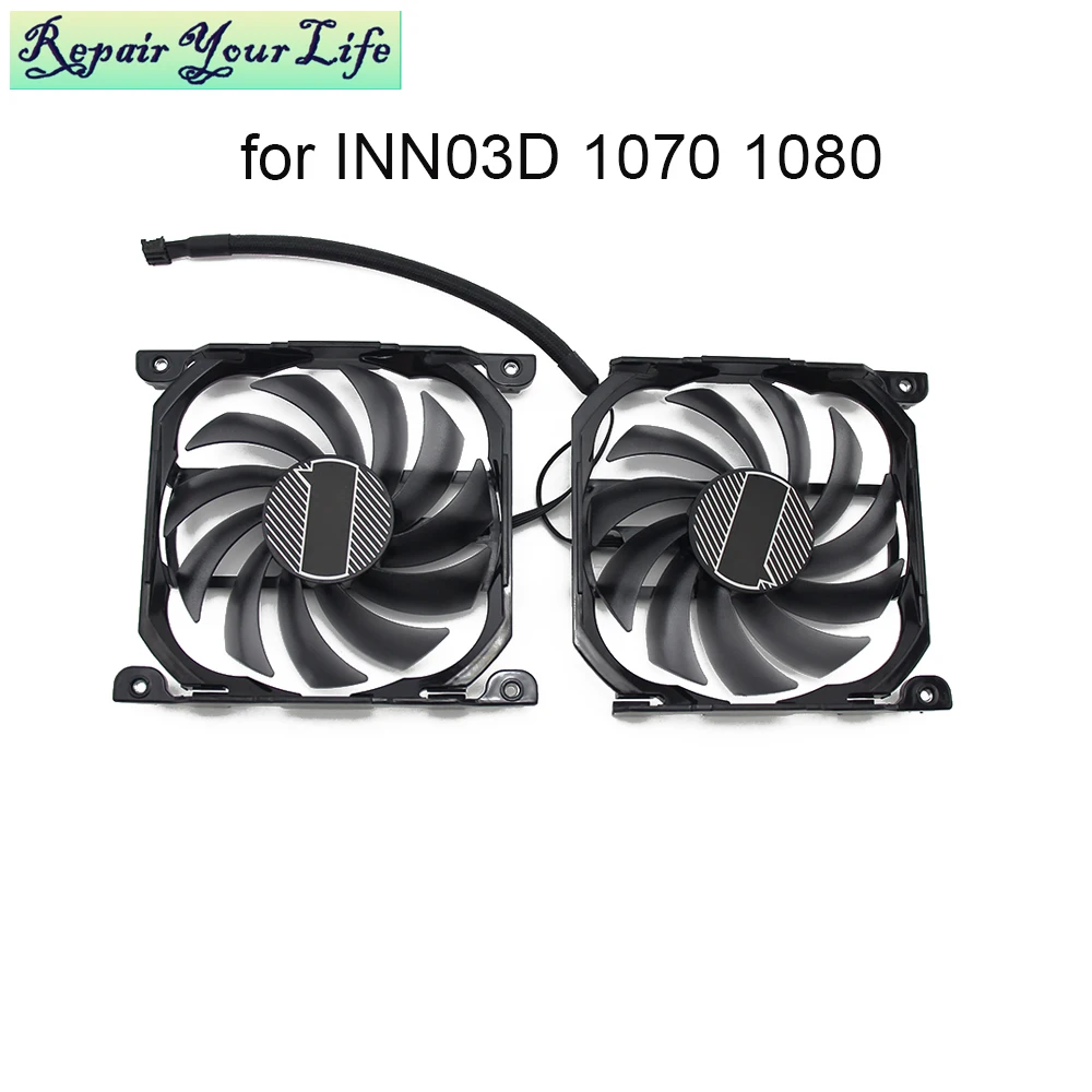 Enfriador de tarjeta gráfica CF-12915S GPU VGA para INNO3D GTX1070 GTX1080 Ti P104-100 GeForce GTX 1070Ti 1080Ti Twin X2 - imagen 4