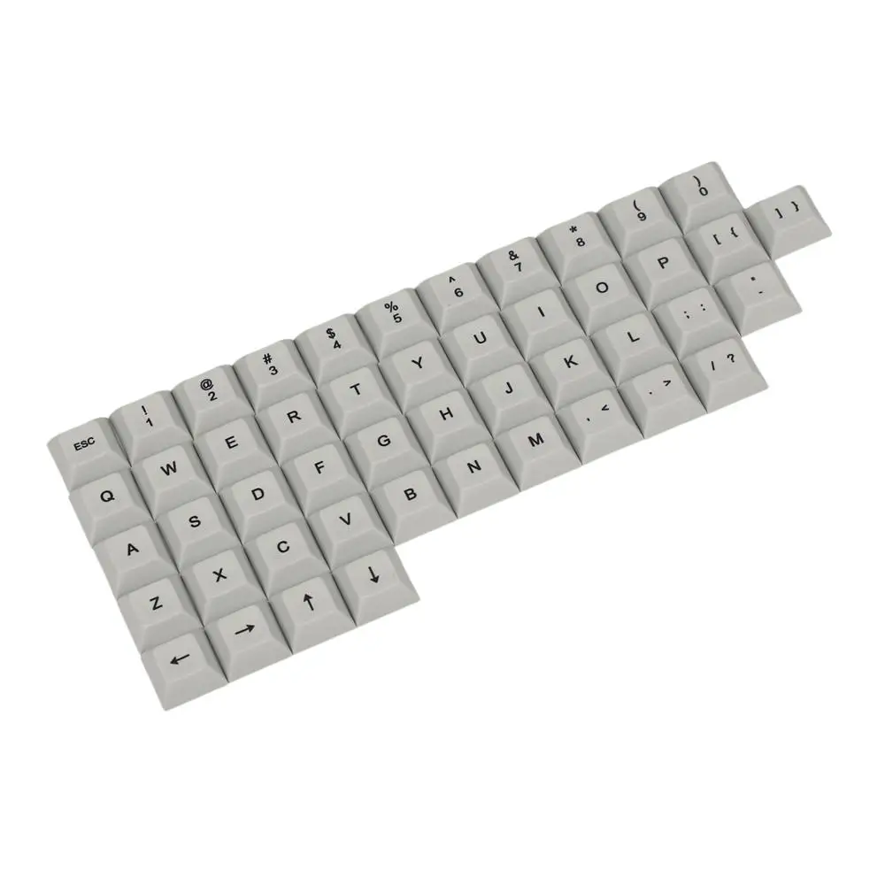 YMDK-teclas personalizadas, teclas alfanuméricas para la mayoría de interruptores MX, Planck teclado Filco Ergodox, 48 teclas DSA - imagen 2