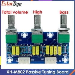 Placa Amplificadora XH-M802 – Control de Volumen y Subwoofer
