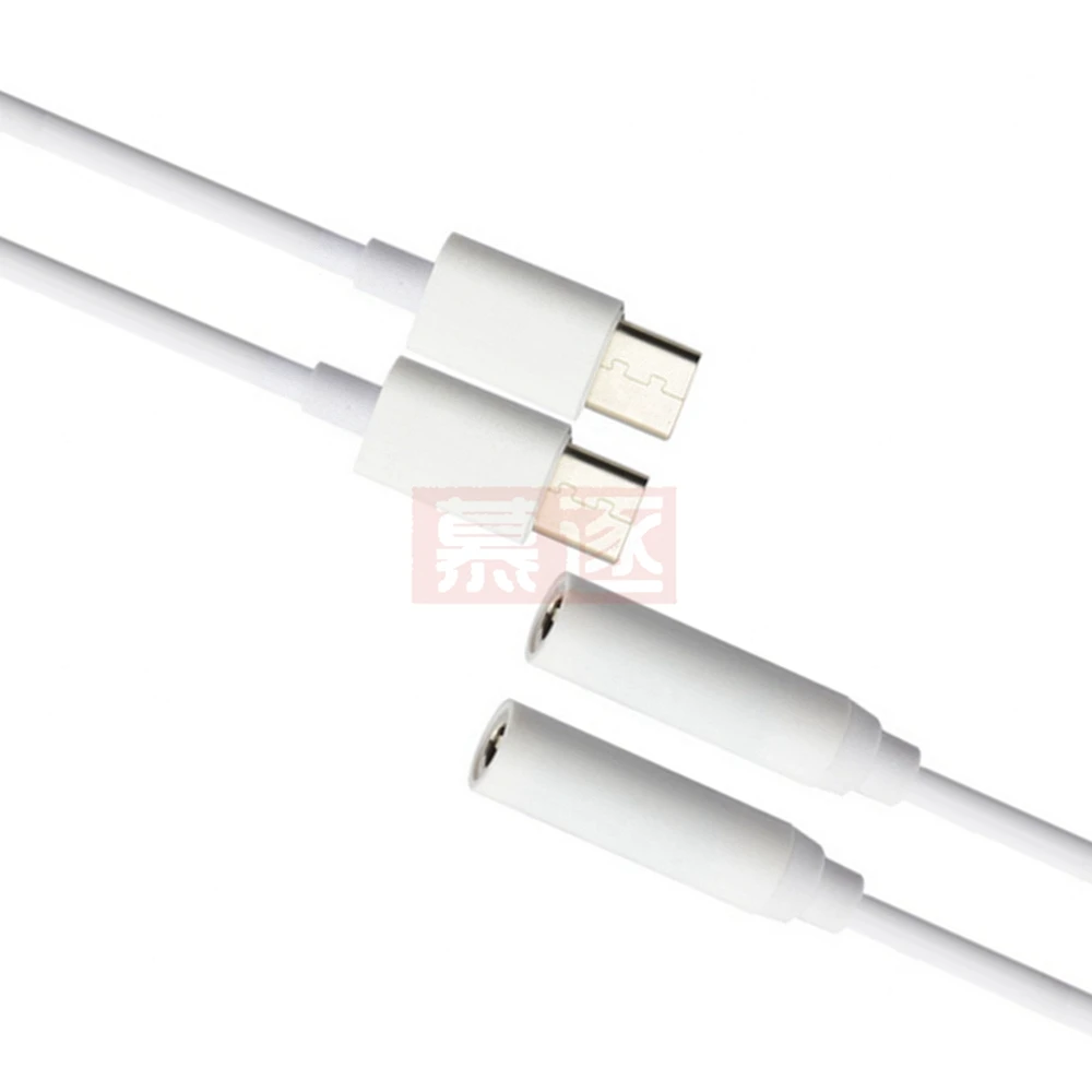 Adaptador de auriculares Typ C zu 3,5, Conector de Audio auxiliar, USB 3,1, typ-c, USB-C, m000nlichen, 3,5mm, Konverter, kopfhorer - imagen 3