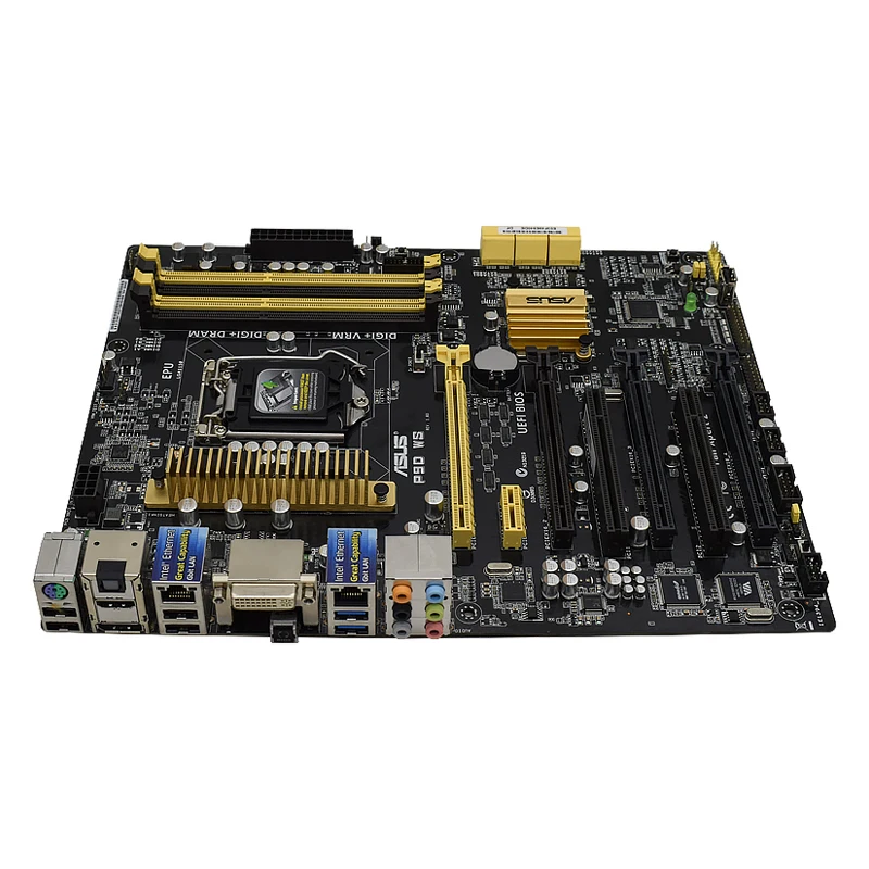 Placa base de estación de trabajo ASUS P9D WS LGA 1150 DDR3 1600/1333 Intel C226 compatible con CPU Intel de 4. a generación 6xSATA USB3.0 HDMI - imagen 4