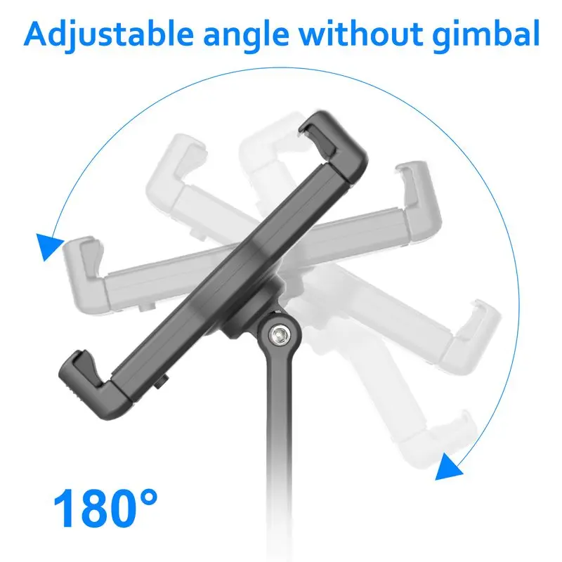 Ulanzi-soporte Vertical ajustable para ST-20, montaje de plástico para tableta, móvil, conferencia, trípode en vivo - imagen 5