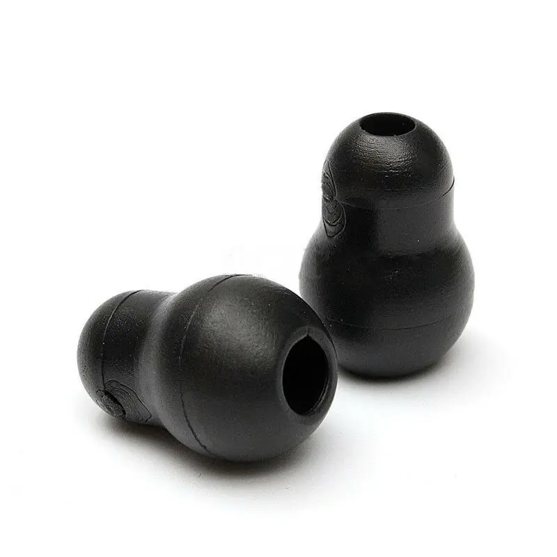 10 unids/lote de almohadillas suaves de silicona negra y gris, tapones para los oídos de repuesto, auriculares para estetoscopio Littmann - imagen 5