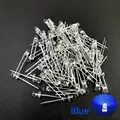 100pcs White-Blue
