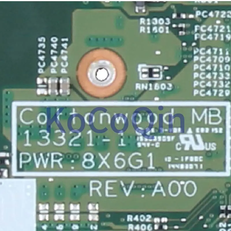 Placa base para portátil DELL Inspiron 7348, i7-5500U, 08H90T, 13321-1, SR23W, DDR3L - imagen 4