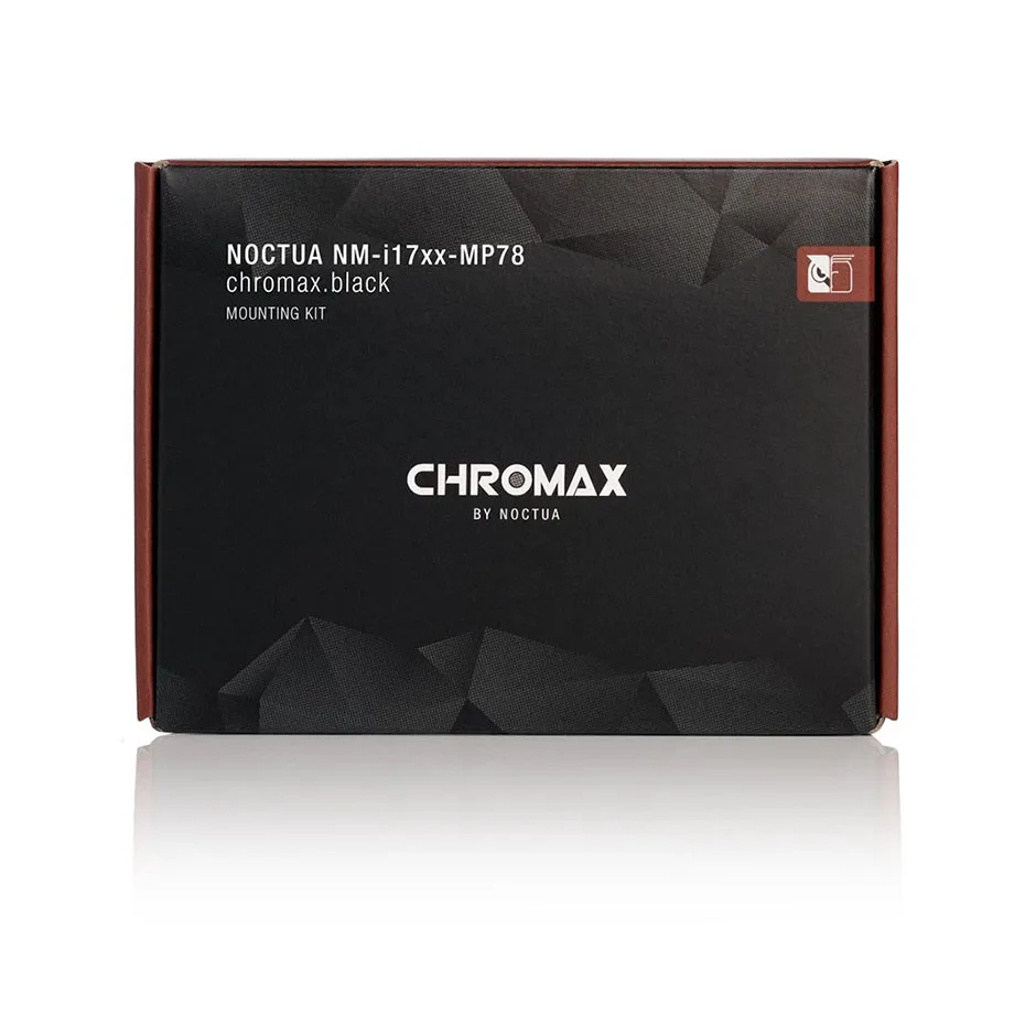 Noctua-Kit de actualización de montaje NM-i17xx-MP78/NM-i17xx-MP83 chromax, negro, para refrigerador de CPU con espaciado de 78mm, para Intel LGA1700 - imagen 2