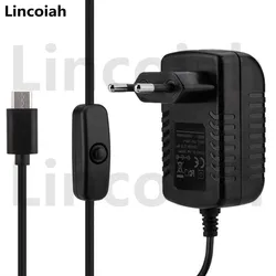Cargador USB-C 5V 3A con Interruptor eficiente para Banana Pi BPI M5