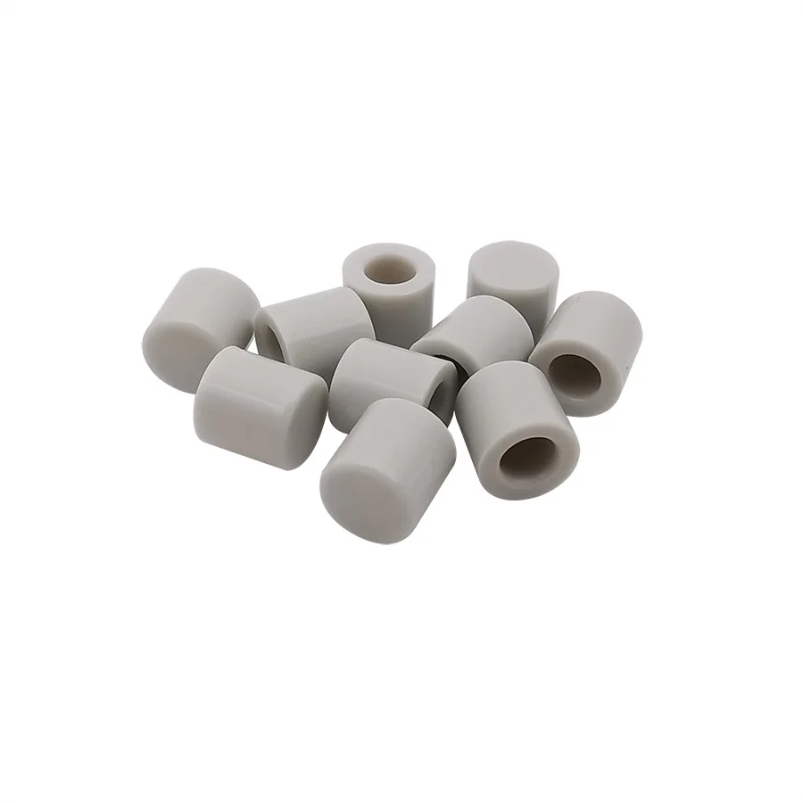 10 unids/lote 7 colores A56 tapas de botón de interruptor 6*6mm botón pulsador táctil cilíndrico interruptor sombrero tapa verde negro blanco azul gris - imagen 5