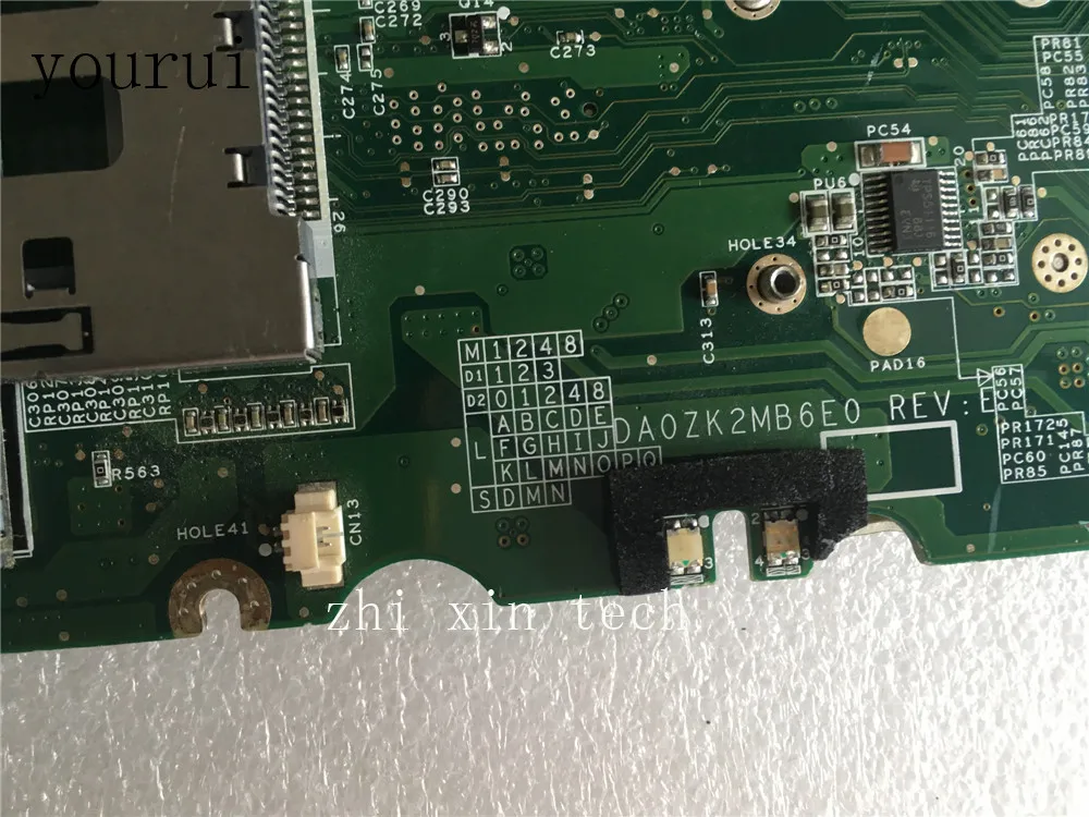 yourui For Acer aspire 6930 6930G Laptop motherboard MBASR06002 DA0ZK2MB6E0 DDR3 Test 100% ok - imagen 4