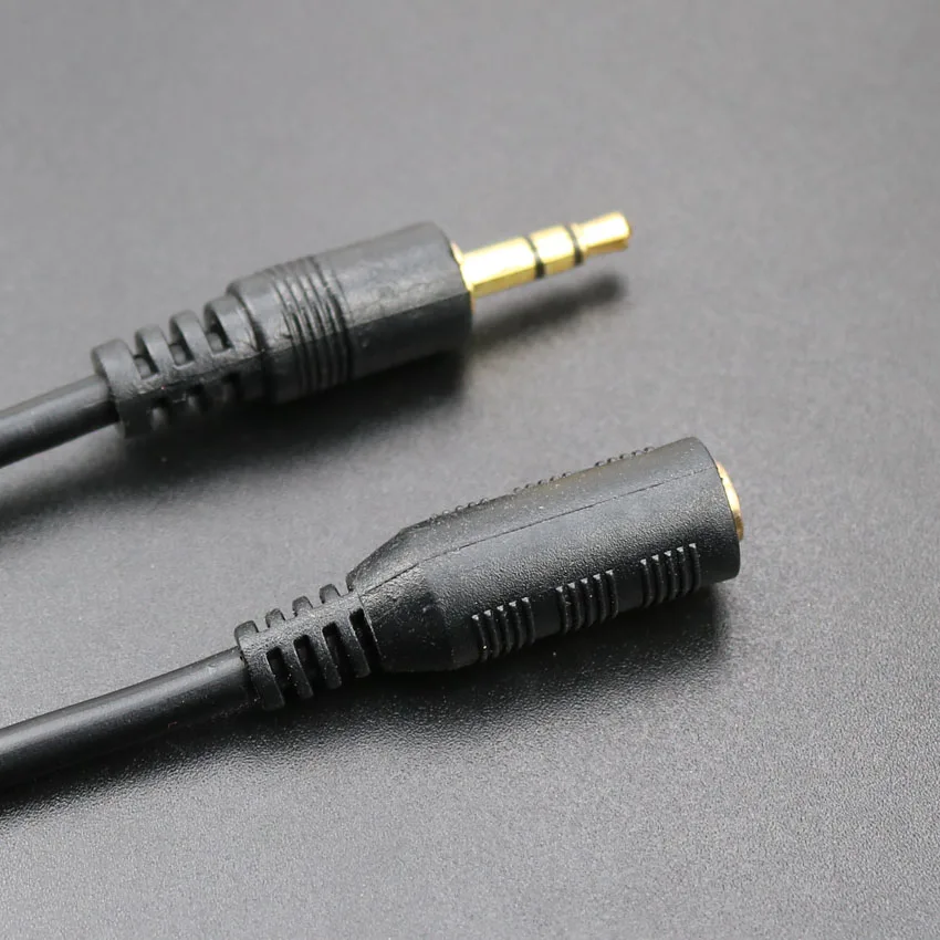 YuXi-Cable de extensión de auriculares, conector macho a hembra de 3,5mm, AUX, extensor de Audio estéreo, 3,5mm, 1,5 M, 5 M, 10M - imagen 5