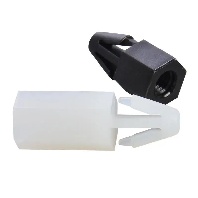 Espaciador Postes Nailon M3 Snap-In Tornillo Espaciador Roscado Hexagonal Placa Circuitos PCB Clips Fijos Roscado Hexagonal 50 Unidades - Vista principal del producto