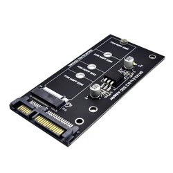 H1111Z Adaptador NGFF M.2 SATA3 a SATA para SSD Llave B 30/42/60/80mm