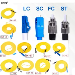 Cable de fibra óptica simplex 3,0 mm SC/LC/FC/ST para FTTH